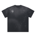 Hand-Frayed Sunfade Paint Splatter T-Shirt