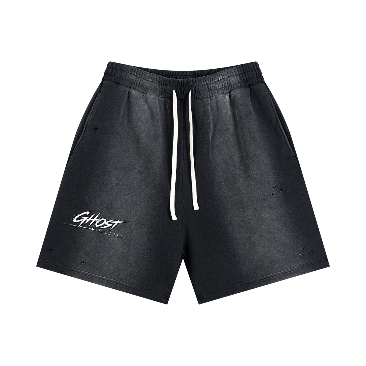 Sun Fade Distressed Shorts