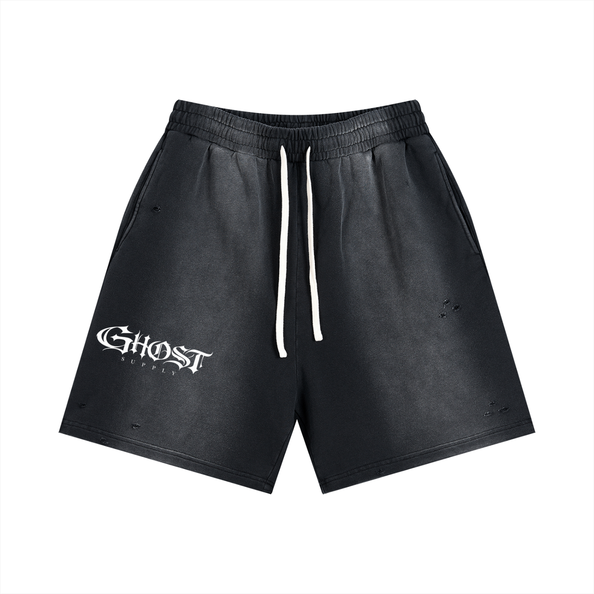 Sun Fade Distressed Shorts