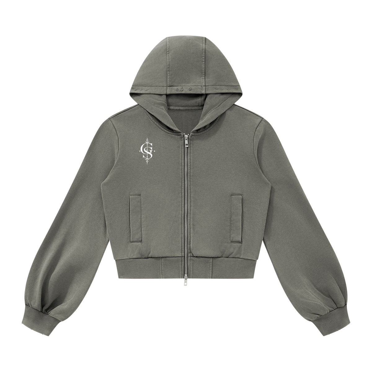 Women’s Vintage Wash Full Zip Hoodie