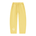 Unisex Vintage Wash Barrel Leg Fleece Sweatpants