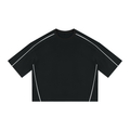Unisex Heavyweight Boxy Piping T-Shirt