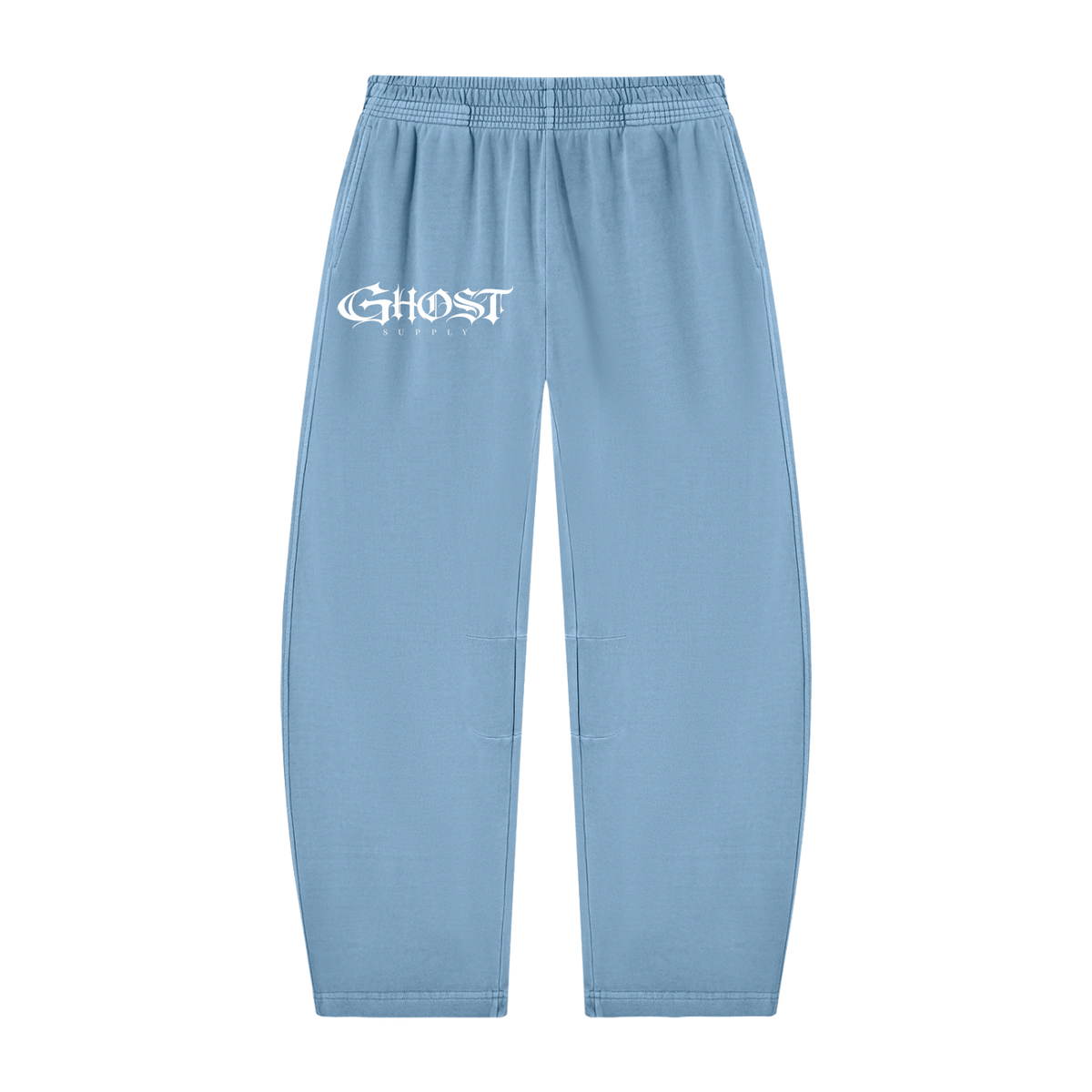 Unisex Vintage Washed Barrel Leg Sweatpants