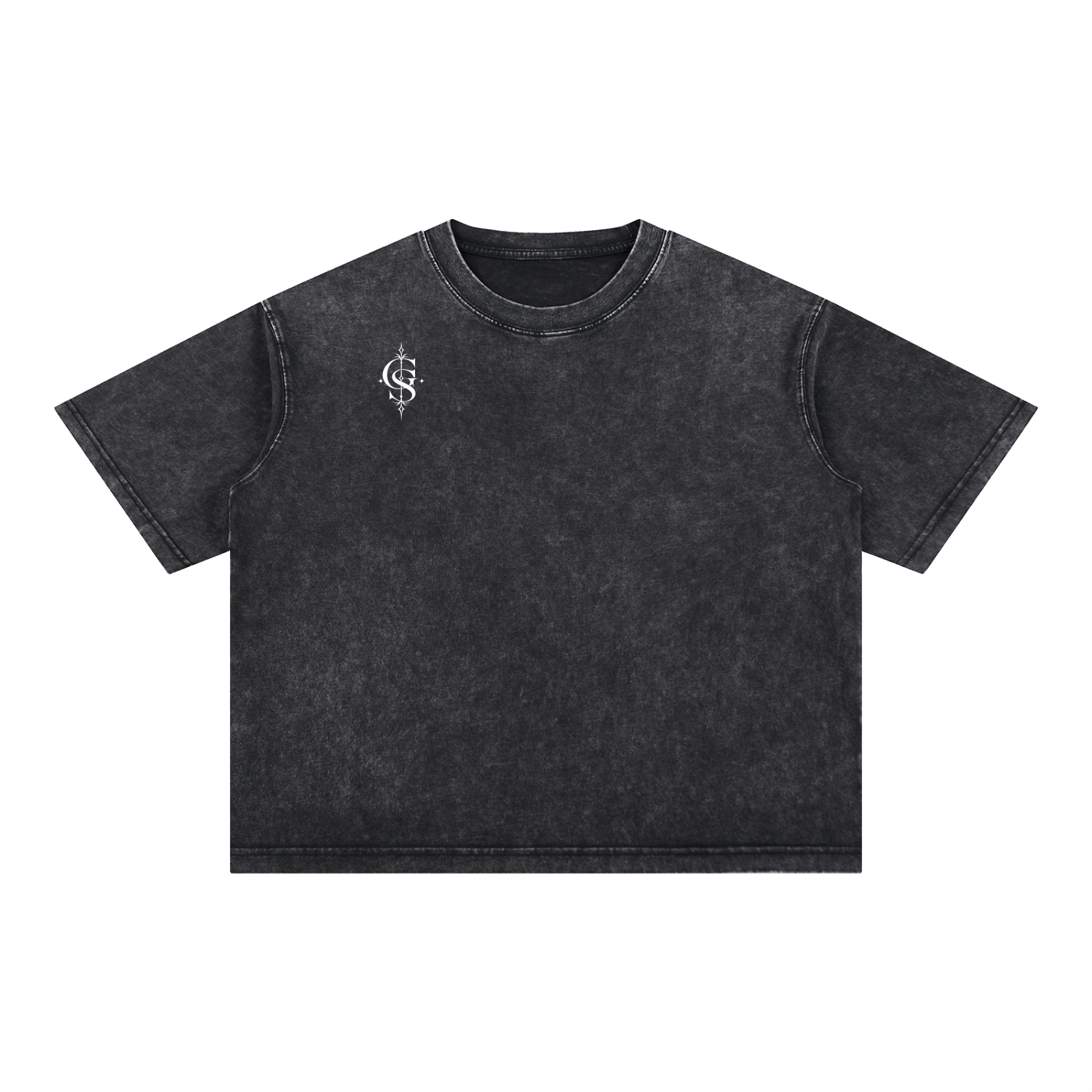 Mineral Wash Boxy Cotton T-Shirt