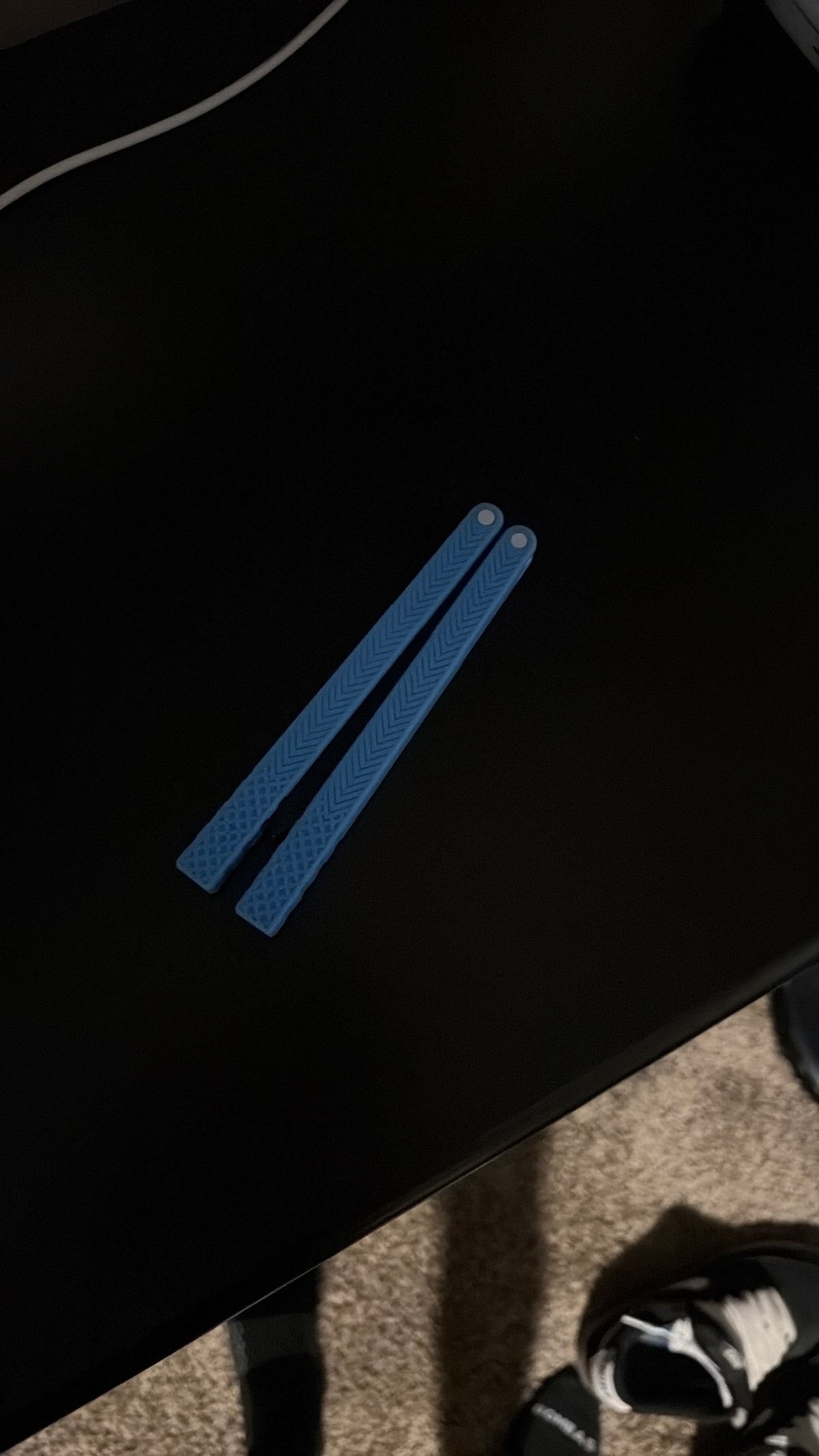 Butterfly knife 3d print fidget