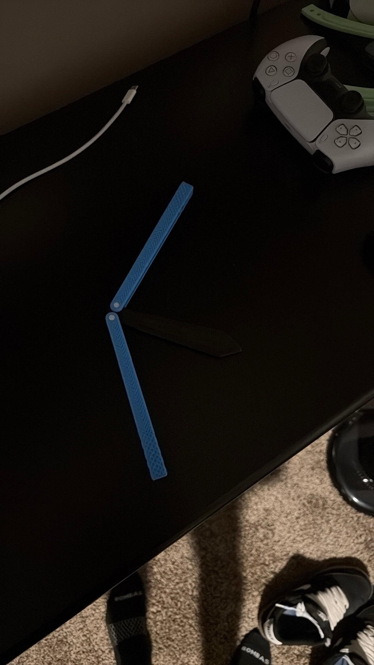 Butterfly knife 3d print fidget