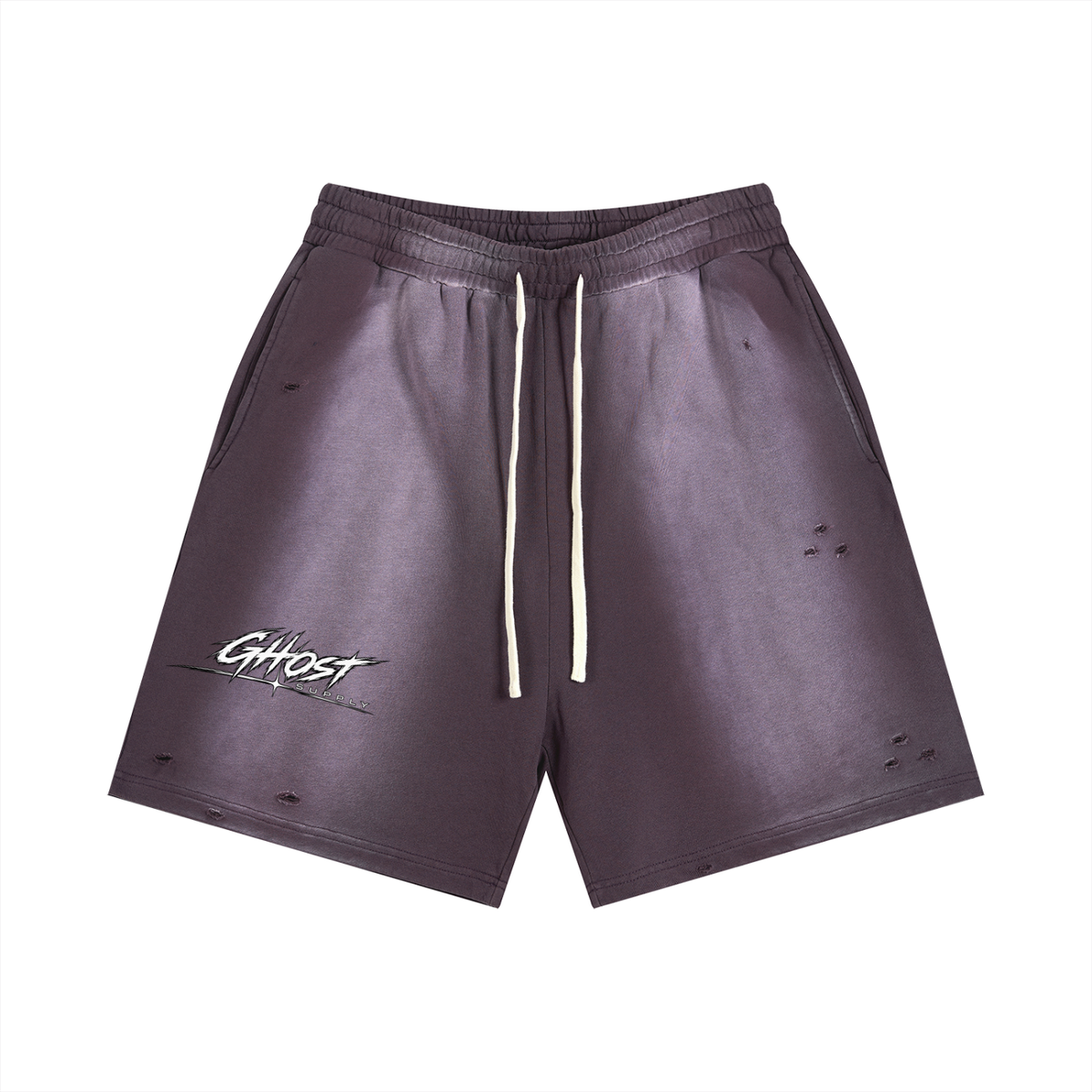 Sun Fade Distressed Shorts