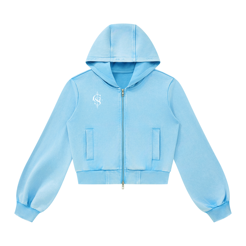 Women’s Vintage Wash Full Zip Hoodie