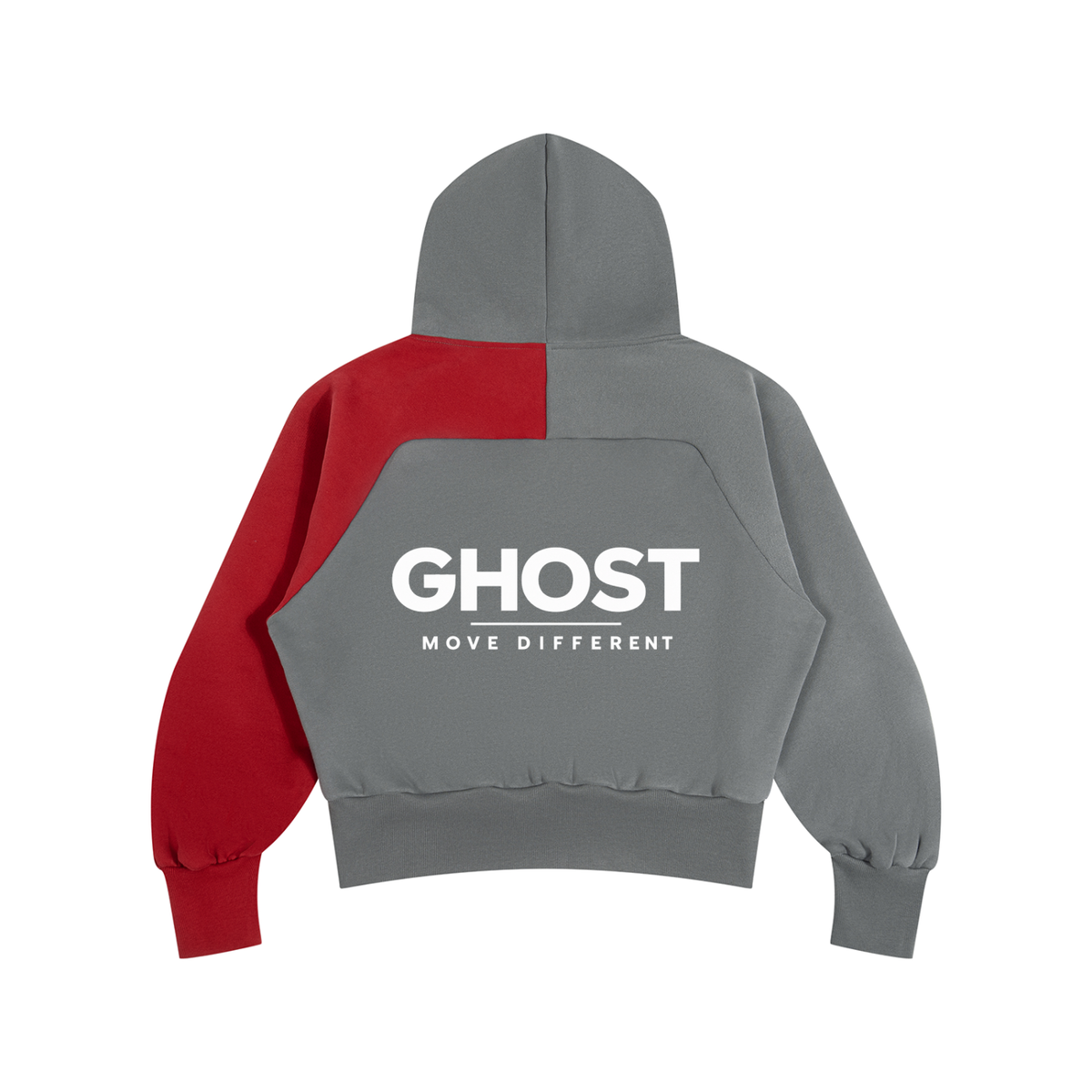 Unisex Color-Block Fleece Hoodie