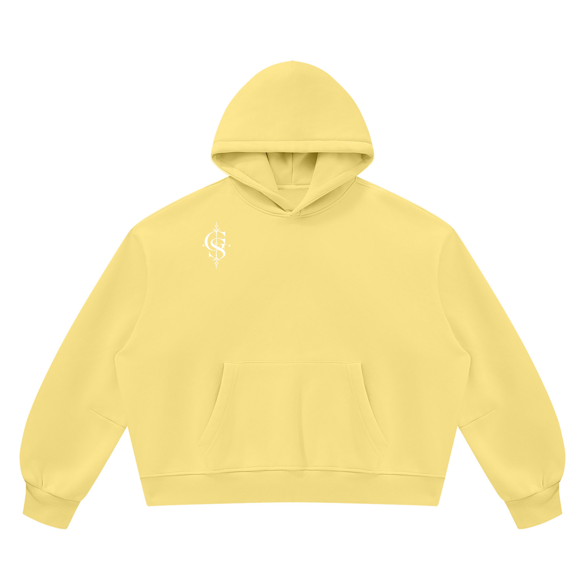 Unisex Vintage Wash Boxy Fleece Hoodie