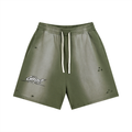 Sun Fade Distressed Shorts