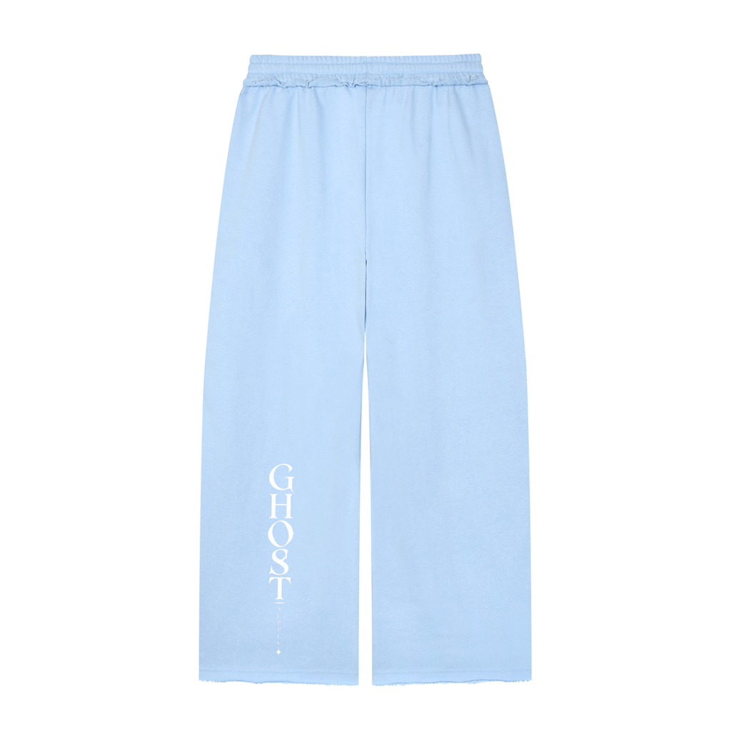 Women’s Wide Leg Raw Edge Sweatpants