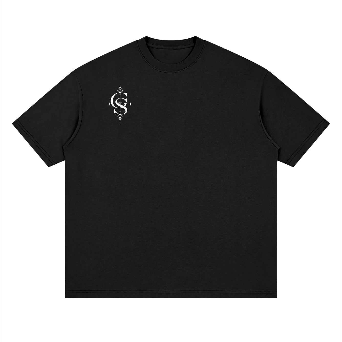 WhiteLine Demon Streetwear Loose Drop Shoulder T-Shirt